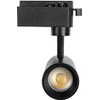 GloboStar Lugano ���������� ���� ����� Led 10W 1250lm 36� Ac 220-240V IP20 ������ ����� 4500K - Bridgelux Cob Chip & Tuv Sud Driver - Eurotrack 1PH - ����� ��� - �8.5 x �5 x �18cm - 5 ������ ������� - (60804)