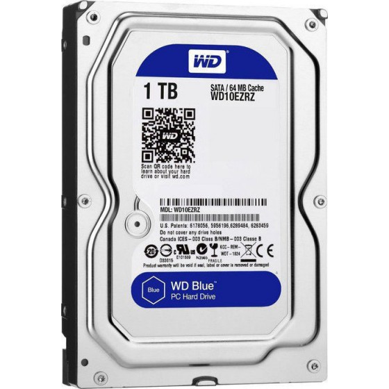 WESTERN DIGITAL 1TB BLUE - (WD10EZRZ)