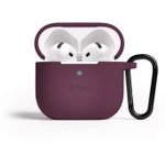 Etteri Silicone Case For Airpods 4 Dark cherry