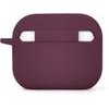 Etteri Silicone Case For Airpods Pro 3 Dark cherry