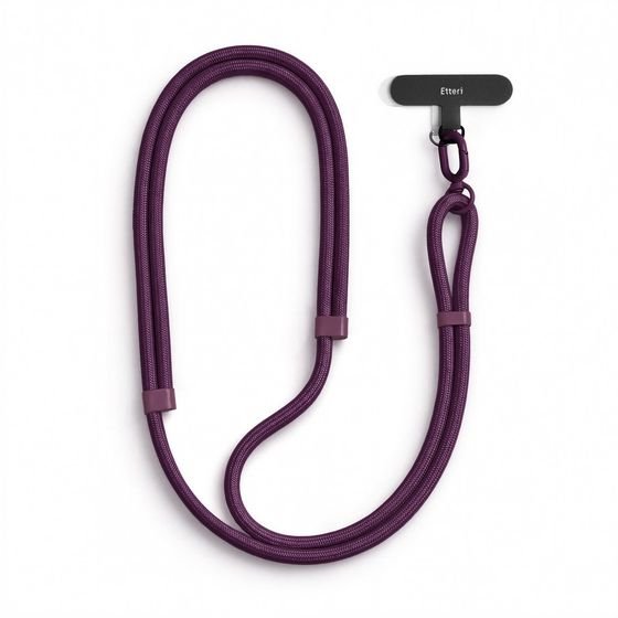 Etteri Universal Neck Lanyard For Phones Dark cherry