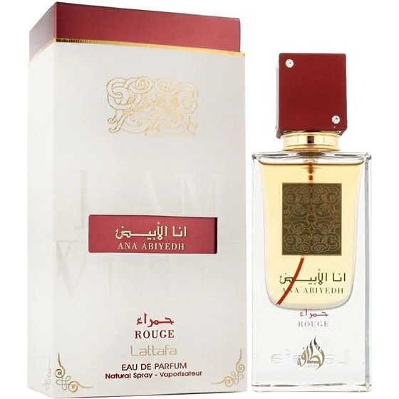 Lattafa Ana Abiyedh Rouge Edp 60ml - (2000)