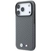 BMW Case M Carbon Metal Logo Magsafe For Iphone 18 Pro Max Grey - (BMHMP18X26SWPCILA)