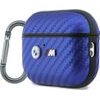 BMW Etui M Carbon Metal Logo Do Airpods Pro 3 Jasnoniebieski - (BMAP326PCILB)