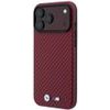 BMW Etui M Carbon Metal Logo Magsafe Do Iphone 18 Pro / 17 Pro Bordowy - (BMHMP18L26SWPCILR)