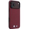 BMW Etui M Carbon Metal Logo Magsafe Do Iphone 18 Pro / 17 Pro Bordowy - (BMHMP18L26SWPCILR)