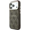 Guess Embossed 4G Classic Magsafe Case For Iphone 18 Pro / Iphone 17 Pro Brown - (GUHMP18LP4MSEGCW)