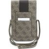 Guess Phone Bag 4G & Classic Logos Stripe Strap Brown - (GUWB6PG4S4RW)