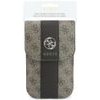 Guess Phone Bag 4G & Classic Logos Stripe Strap Brown - (GUWB6PG4S4RW)