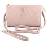 Guess Phone Bag Peony 4G & Classic Logos Stripe Pink - (GUWP6PGSU4EP)