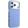 Karl Lagerfeld Case Grained Allover Logo Metal Elongated Magsafe For Iphone 18 Pro / 17 Pro Blue - (KLHMP18LPSKLFOFB)