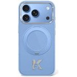 Karl Lagerfeld Etui Iml Ring Stand 360 Kameo Metal Magsafe Do Iphone 18 Pro Max / 17 Pro Max Niebieski - (KLHMP18X6HRSMKMB)