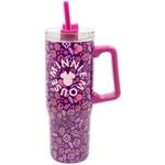 Stor: Minnie Mouse - Cherrylicious Insulated Stainless Steel Xl Cool Mug (920ml) (31443)