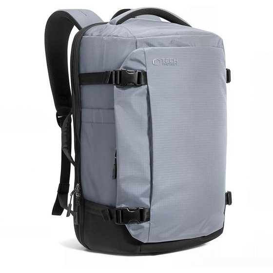 Tech-Protect Defender S70 Ryanair & Wizzair Travel Laptop Cabin Backpack 24L 40x30x20 Urban GREY