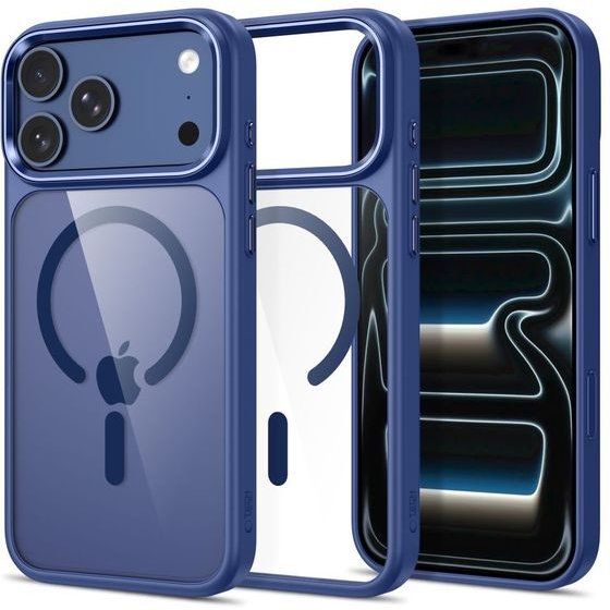 Tech-Protect Magmat Magsafe Cc Iphone 17 Pro / 18 Pro Deep BLUE/CLEAR