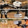 Rockbros QC1200 Front Bike Light 1200lm USB-C - Black 5907769389955 - (2410015001)