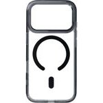 Case For Iphone 17 Pro Max / 18 Pro Max Frame Clear Hybrid Mag Cover Compatible With Magsafe Black OEM