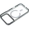 Case For Iphone 17 Pro Max / 18 Pro Max Frame Clear Hybrid Mag Cover Compatible With Magsafe Black OEM