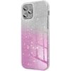 Case For Iphone 17 Pro Max / 18 Pro Max Shining Transparentny Pink OEM