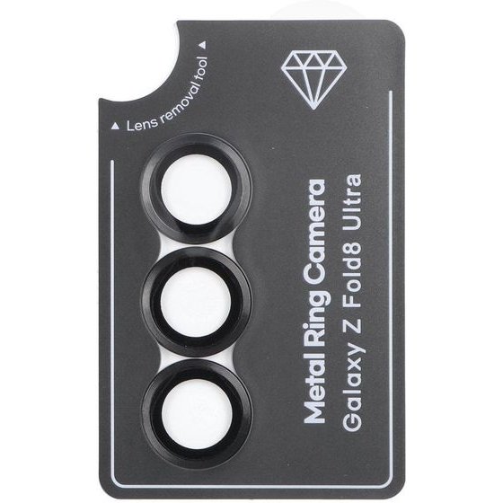 Blue Star Camera Lens Protector Easy Install For Samsung Fold 8 Ultra black