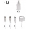 POWERTECH ������� USB 2.0V - 4IN1 - 1M - �����