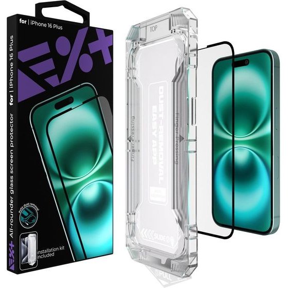 NOA All-rounder Glass Screen Protector for iPhone 16 Plus - (IPH-16PLUS-ALR)