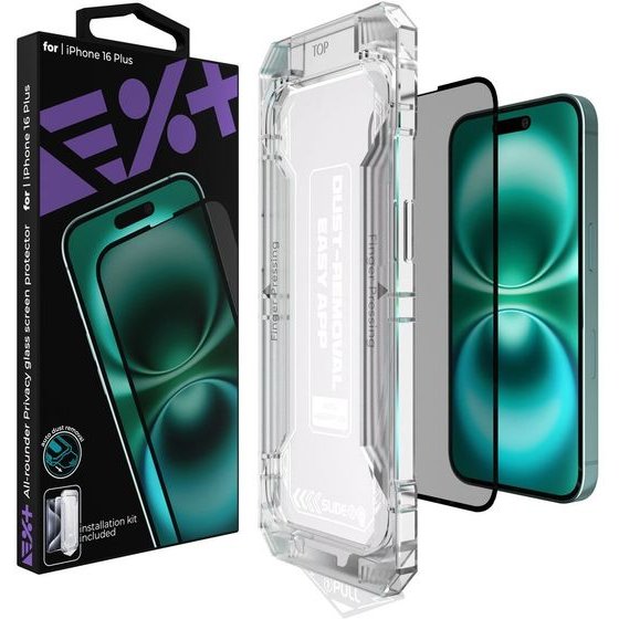 NOA All-rounder Privacy Glass Screen Protector for iPhone 16 Plus - (IPH-16PLUS-PRV)