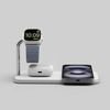 Zens Dual+Watch Aluminium Wireless Charger White - (ZEDC05W/00)