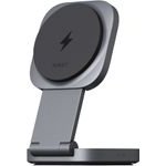 AUKEY MagFusion L 2-in-1 Foldable Qi2 Magnetic Fast Wireless Charging Station - (LC-MC211)