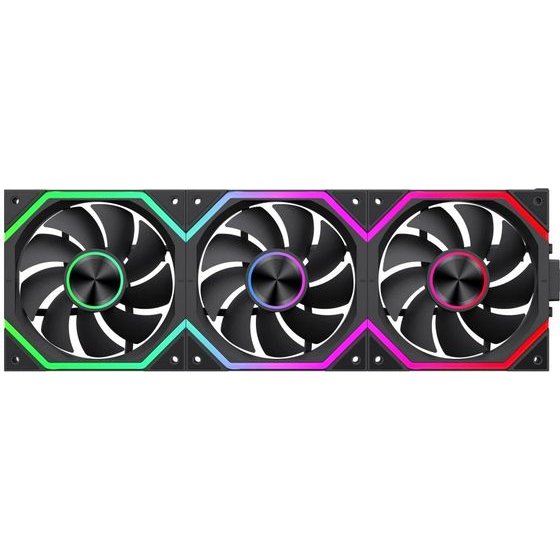 Gamemax Fan Pack 3-in-1 3x120mm - FN12A-N2 WL - Daisy-Chain, A-RGB - (9501-0201R0041)