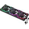 Gamemax Fan Pack 3-in-1 3x120mm - FN12A-N2 WL-R - Reverse, Daisy-Chain, A-RGB - (9501-0201R0043)