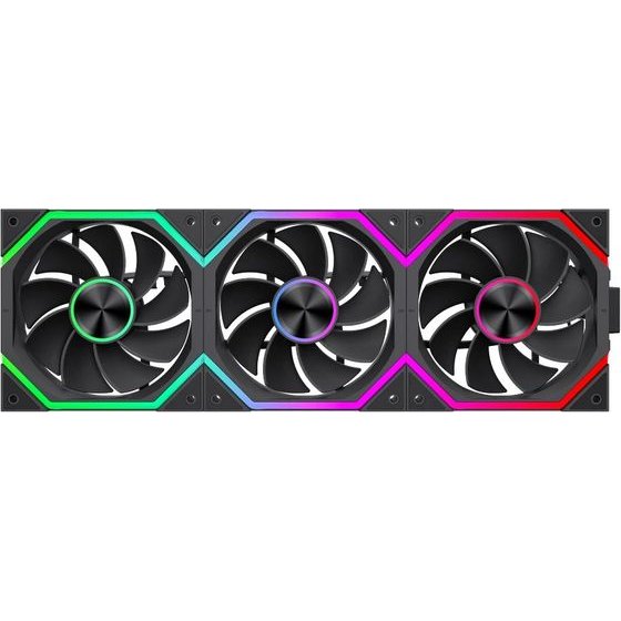 Gamemax Fan Pack 3-in-1 3x120mm - FN12A-N2 WL-R - Reverse, Daisy-Chain, A-RGB - (9501-0201R0043)