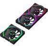 Gamemax Fan Pack 3-in-1 3x120mm - FN12A-N2 WL-R - Reverse, Daisy-Chain, A-RGB - (9501-0201R0043)
