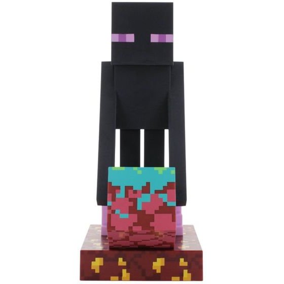 EXG Cable Guy Original: Minecraft - Nethergold Ore Enderman Phone & Controller Holder (CGCRMC500021)