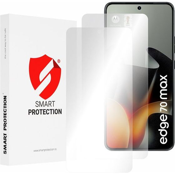 Smart Protection - Premium Classic (2 pack) - Motorola Edge 70 Max - Clear