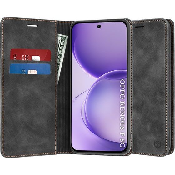 Techsuit - Confy Cover - Oppo Reno16 F / Reno16 Fs - Black