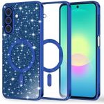 Techsuit - Luxury Glitter Magsafe - Samsung Galaxy A27 5G - Deep Blue