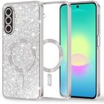 Techsuit - Luxury Glitter Magsafe - Samsung Galaxy A27 5G - Silver