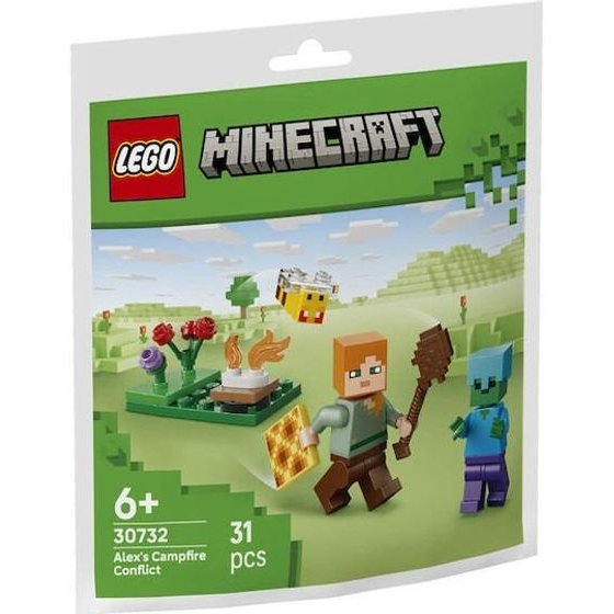 Lego Minecraft Alexs Encounter At The Campfire (Polybag) - (30732)
