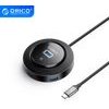 Orico USB3.0 Hub Type-C - 4 x USB3.0 - YK2-C3-03-Bk - (YK2-C3-03-BK-BP)