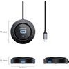 Orico USB3.0 Hub Type-C - 4 x USB3.0 - YK2-C3-03-Bk - (YK2-C3-03-BK-BP)
