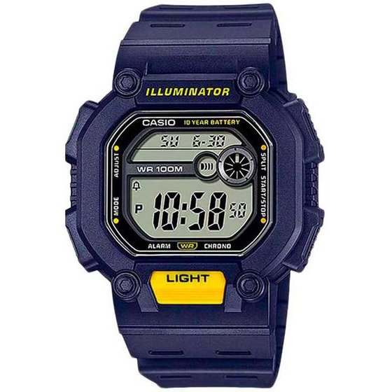 Casio MENS Watch + Box - (W-737H-2A)