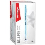 Berlingo , Pen ball, blue, 50pcs, 0.7mm, Tribase Pastel - (CBp_70942)