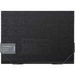 Berlingo A4 Accordion Folder - 12 Compartments Double Black, black, 1pcs, - (299385)