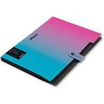 Berlingo A4 Document Organizer Radiance, blue-pink, 1pcs, - (327170)