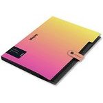 Berlingo A4 Document Organizer Radiance, pink-orange, 1pcs, - (327169)
