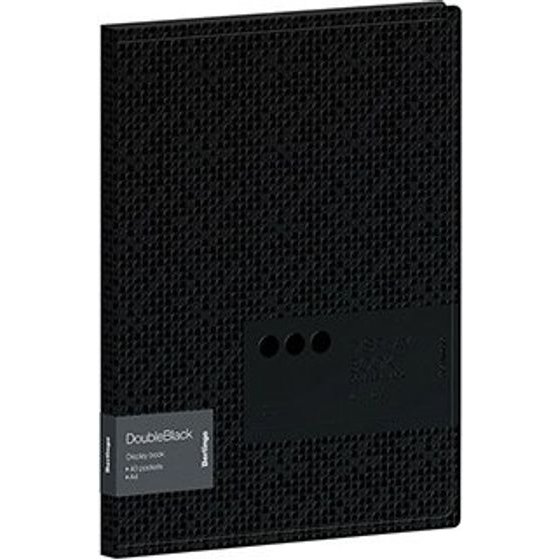 Berlingo A4 Presentation Catalog Book - 40 Euro Sleeves black, 1pcs, - (299466)