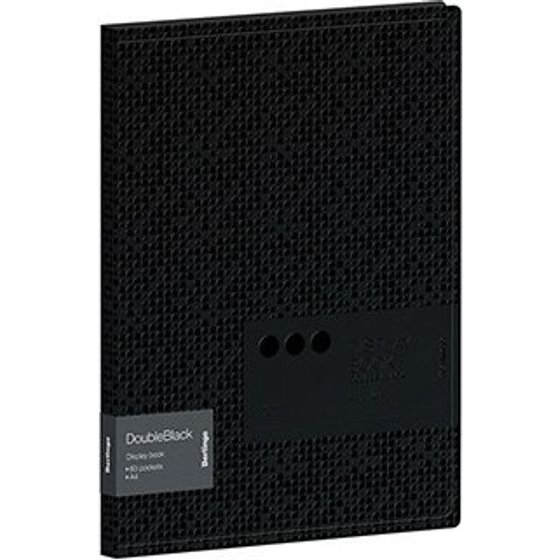 Berlingo A4 Presentation Catalog Book - 60 Euro Sleeves black, 1pcs, - (299467)