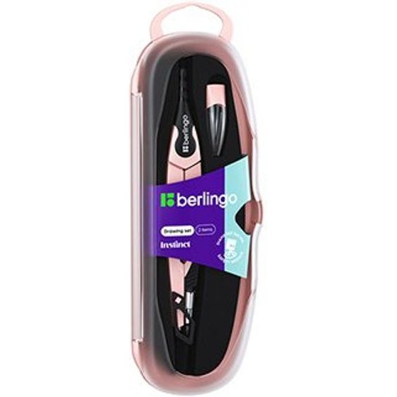Berlingo Metal Compass pink, 135mm, 1pcs, - (334974)