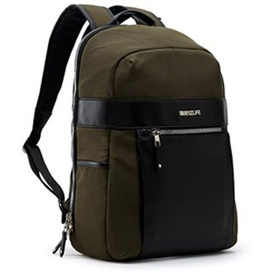 Bestlife Backpack Na Laptop 14,1, Alya, Green From polyester, - (BB-3516GE)